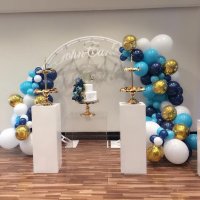PS114 - Navy blue night blue balloon combo package